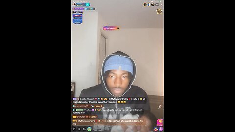 DHERBO frustrated w/baby mom who he says it's picking for no reason 12/5/23 #bigoclipandsip