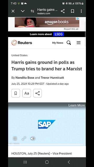 Trained Marxist LA LA HARRIS sucks at debating