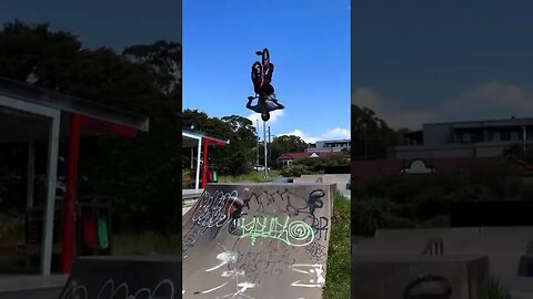 BMX backflip