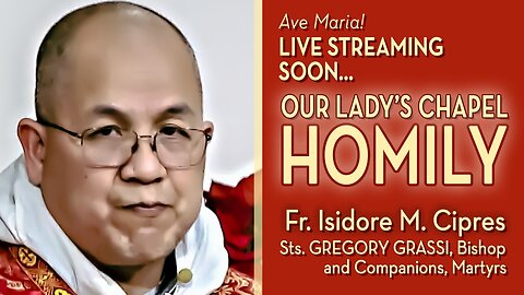 Sts. Gregory Grassi, Bishop, and Companions, Martyrs of China - July 8, 2024 - HOMILY