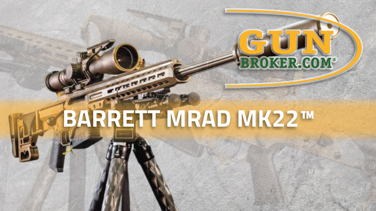 Barrett MRAD MK22™: Multi-Caliber Bolt Action Sniper Rifle