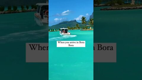 Bora Bora is unreal! 😲