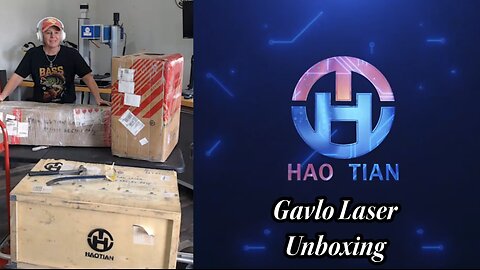 Unboxing of a Haotian Galvo Laser - 15 watt UV Laser