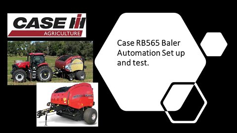 Case IH RB565 Baler Automation