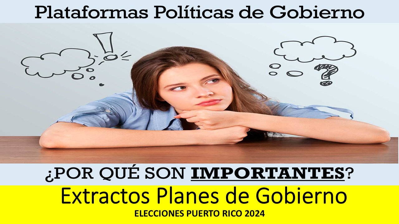 ¿Por qué son importantes las Plataformas Políticas de Gobierno?