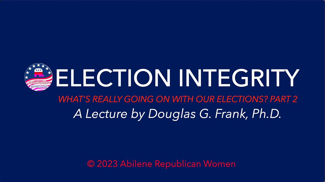 2023-06-01 - Dr. Douglas Frank - ARW