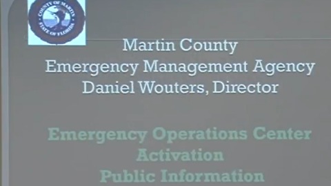 Emergency management monitoring Hurricane Irma