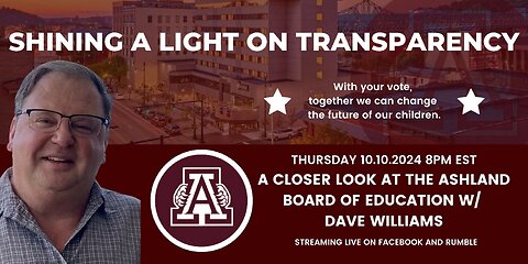 A Closer Look at Ashland Board of Education w/ Dave Williams