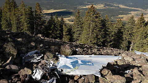 B-24 Bomber Crash Site - Humphreys Peak, Arizona