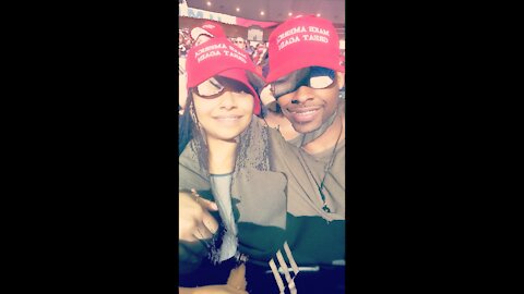 Dre and Shayy do Trump Rally in Houston -2018