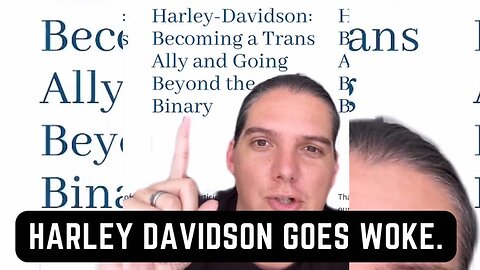 Harley Davidson Goes Woke! Are Bikers Okay With This???