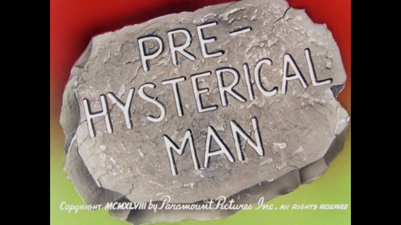 Popeye The Sailor - Pre Hysterical Man (1948)