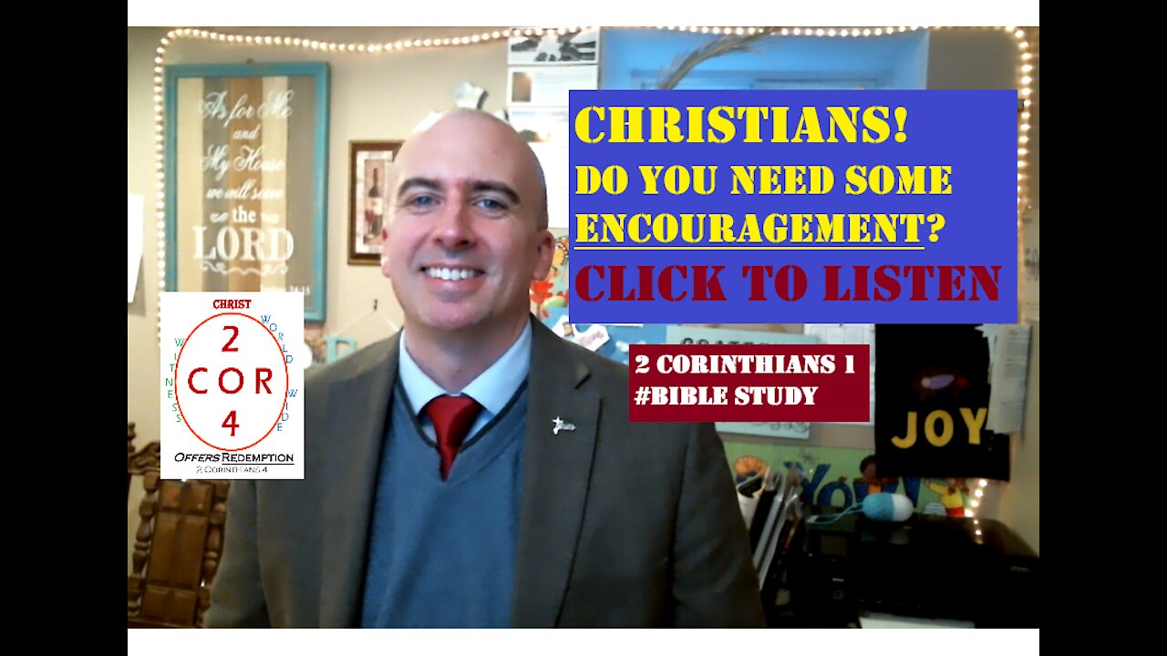 2 Corinthians 1 - Christians Do You Need Some Comfort? by 2COR4