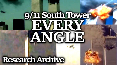 360° Archive Compilation Of All Known Video Of 9/11 South Tower Impact (New 2022 Footage)