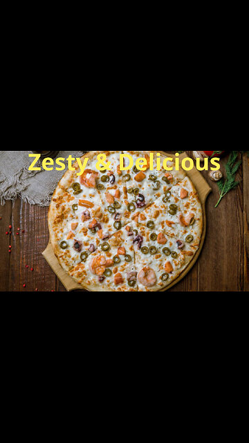 Citrus Zest & Herb Bliss: Transform Your Pizza with Marinated Fish