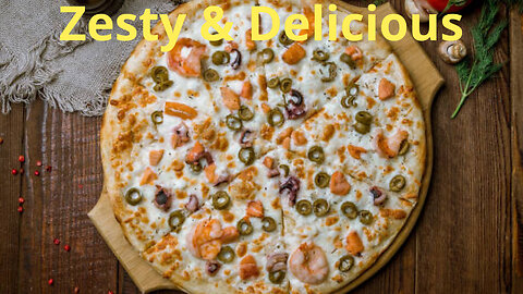 Citrus Zest & Herb Bliss: Transform Your Pizza with Marinated Fish