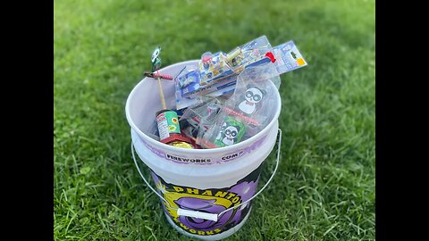 4th Of July Fireworks! Enjoy A Bucket Of Fun!