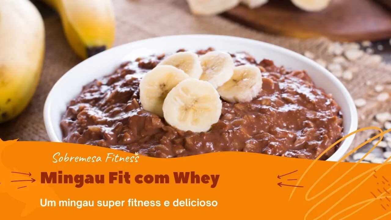 Mingau de Whey Delicioso - Sobremesa Fit Super Rápida e Fácil