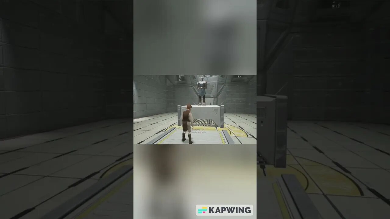 A flashback of my teacher (as a JEDI) and then failing on the scene - Star Wars Jedi Fallen Order
