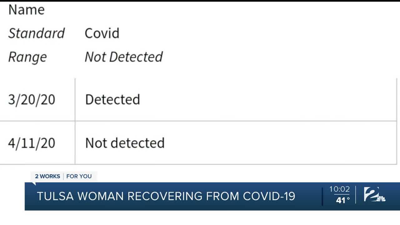 Tulsa woman beat COVID-19, has message for those still fighting