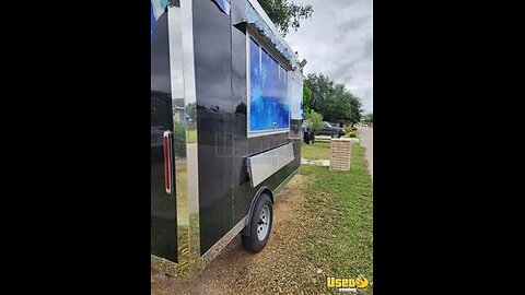 Like New - 2022 8' x 12' Concession Trailer | Mobile Vending Unit for Sale in Texas!