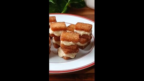 shahi tukda recipe or sweet bread dessert ,.....😋