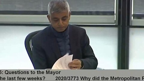 Sadiq Khan Questioned on Two Tier Policing