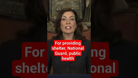Governor Kathy Hochul (D-NY) is begging #joebiden for money as illegal aliens bankrupt the state.