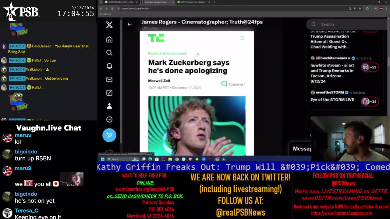 2024-09-12 17:00 EDT - Freedom Rings: with Pamphlet Anon