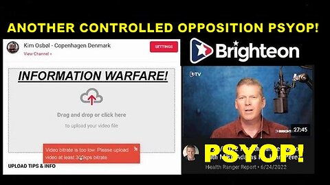www.Brighteon.com aká Mike Adams: Another Satanic Controlled Opposition Psyop!