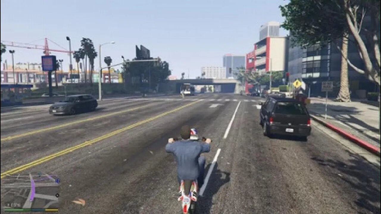Grand Theft Auto V needle thread fail when i found the purple lambo