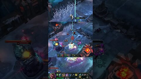 cant catch her !! #shorts #leagueoflegends #gaming