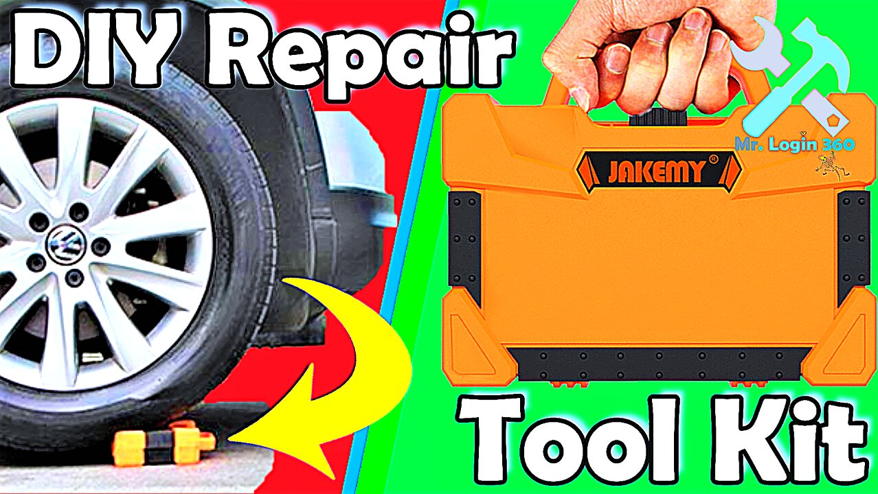 Complete and Professional Tool Kit for DIY Repair: See What's Inside!