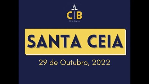Santa Ceia - Pr. Marco Faria
