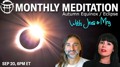 🧘‍♂️ MONTHLY MEDITATION with MEG & JENS - SEPT 20