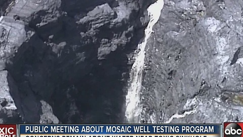 Public meeting about Mosaic well testing program