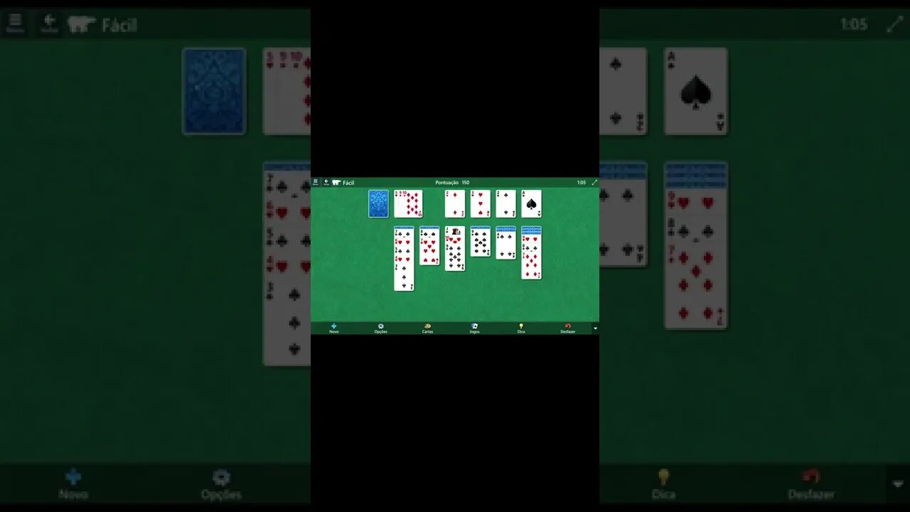 Microsoft Solitaire Collection Klondike EASY Level # 34 #shorts