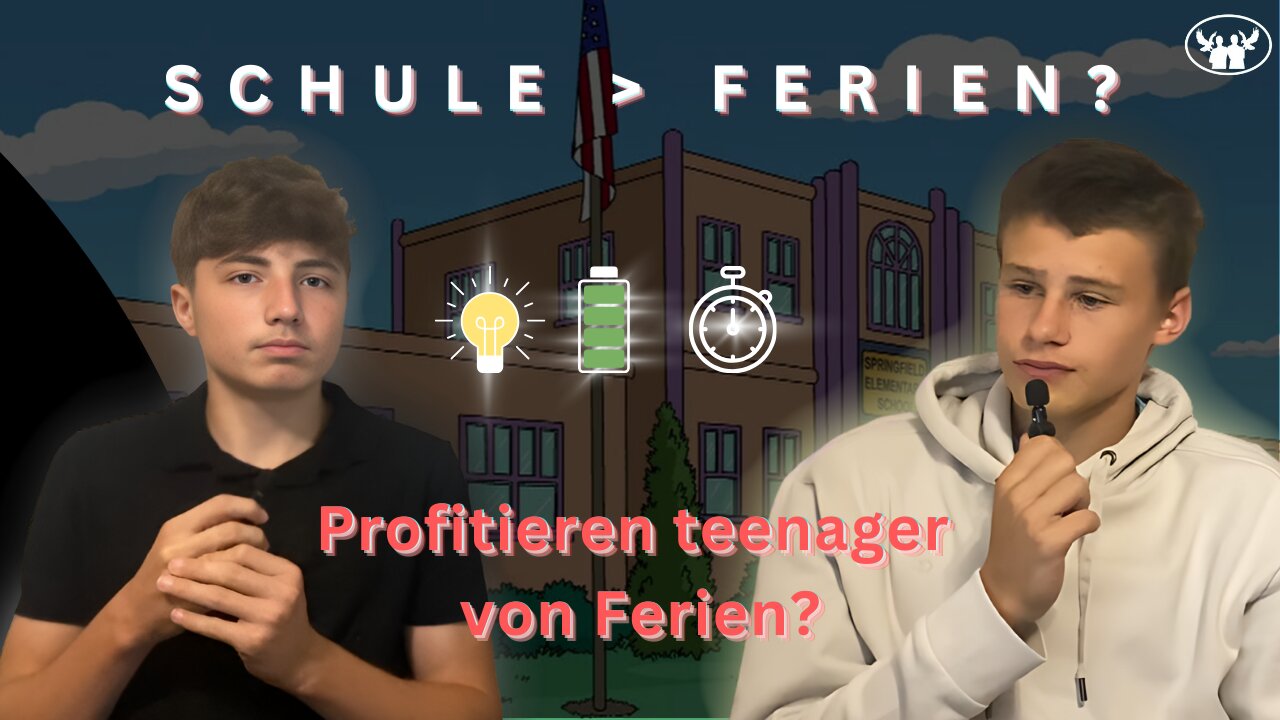 Ist die Schulzeit besser als Ferien? Pro's und Con's. Julian und Eddy //7