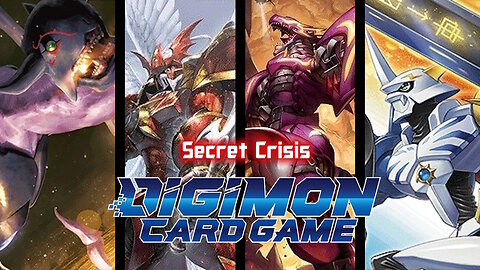 Unboxing Digimon TCG: BT16 Secret Crisis!