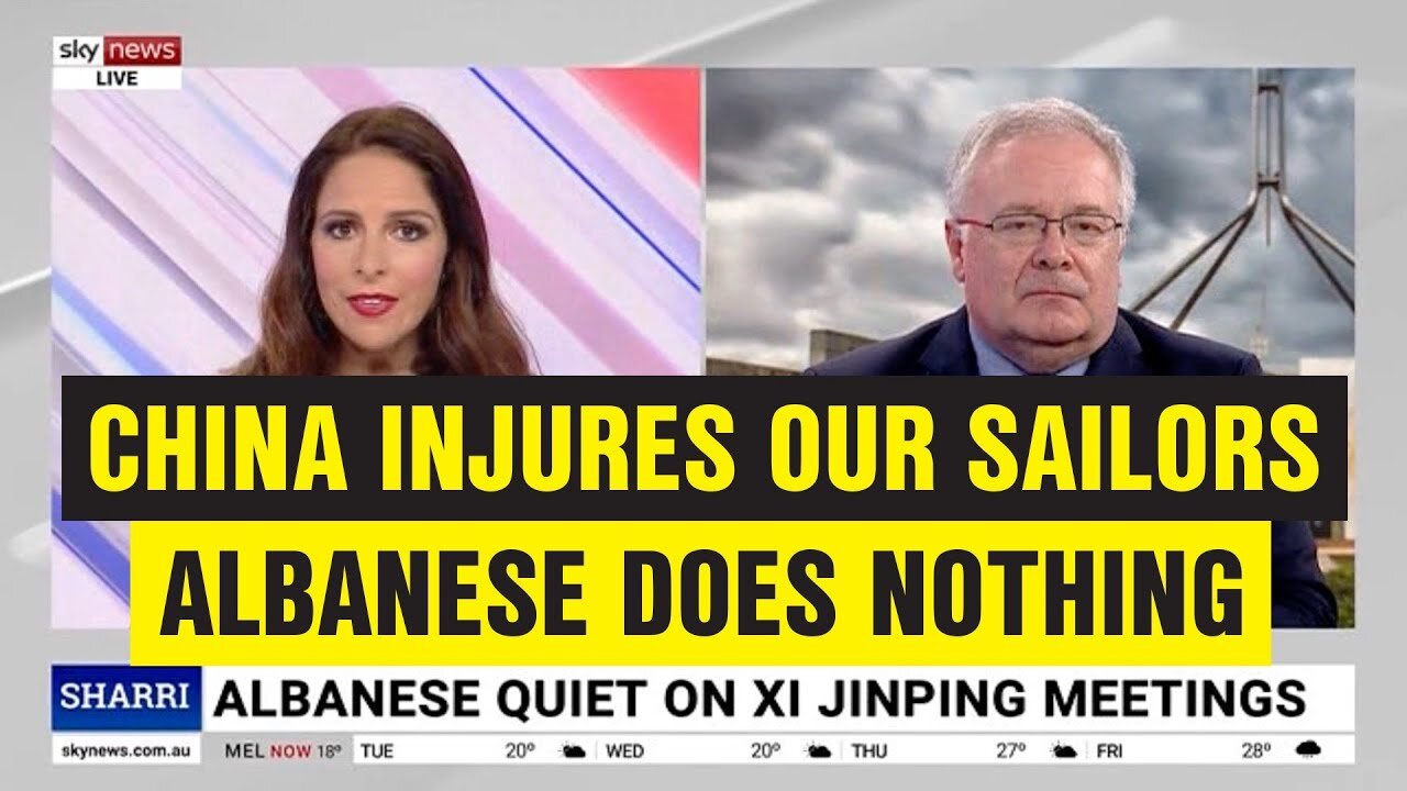 China Injures Our Sailors The PM Does Nothing....