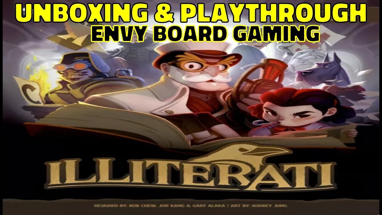 Illiterati Kickstarter Unboxing & Playthrough