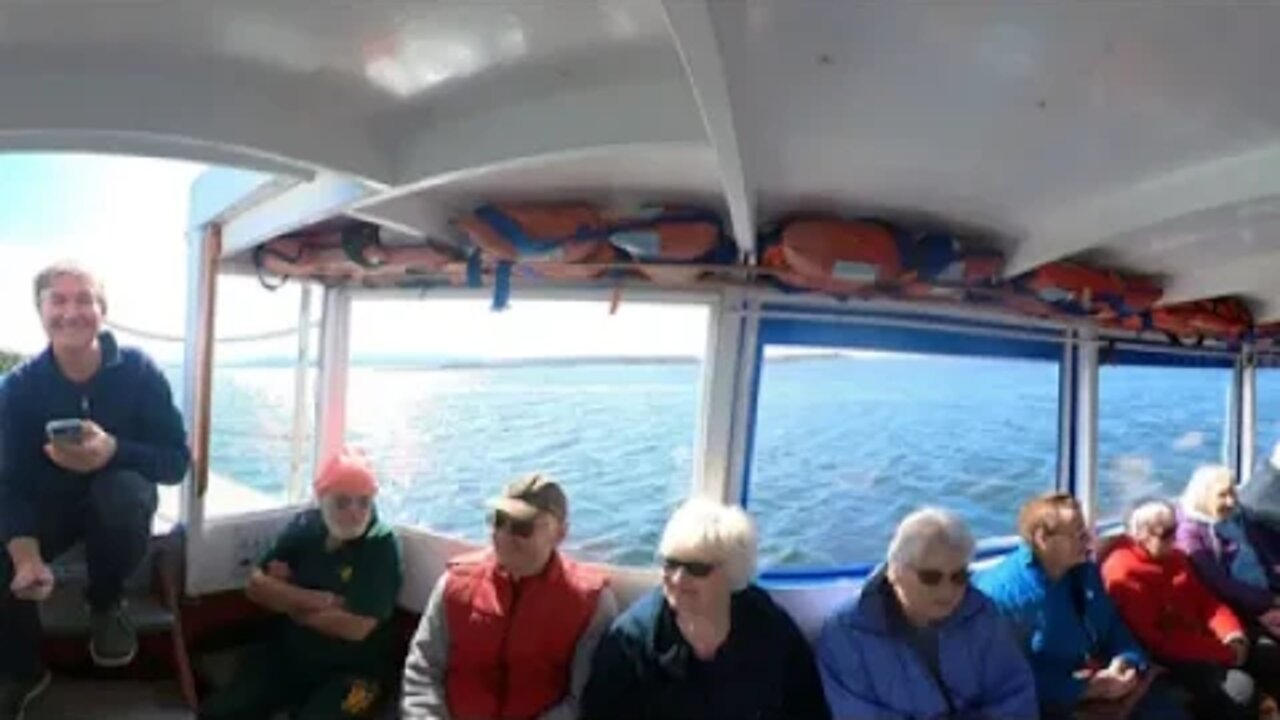 Seniors Cruise 11 October 2022 M.V. Loch-Ard Circa 1910 VR 360