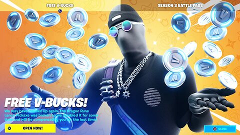 FORTNITE is REFUNDING FREE V-BUCKS!