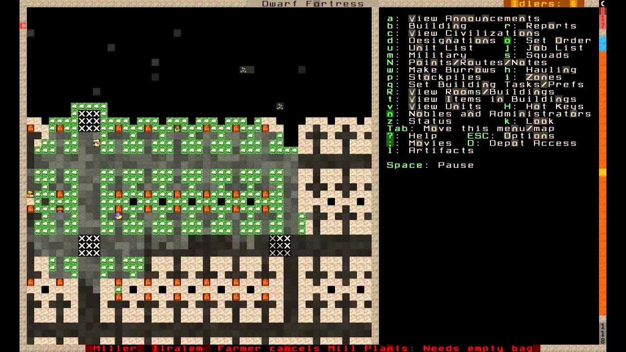 Dwarf Fortress Scarletrocks part 17 - Military Squads [let's play]