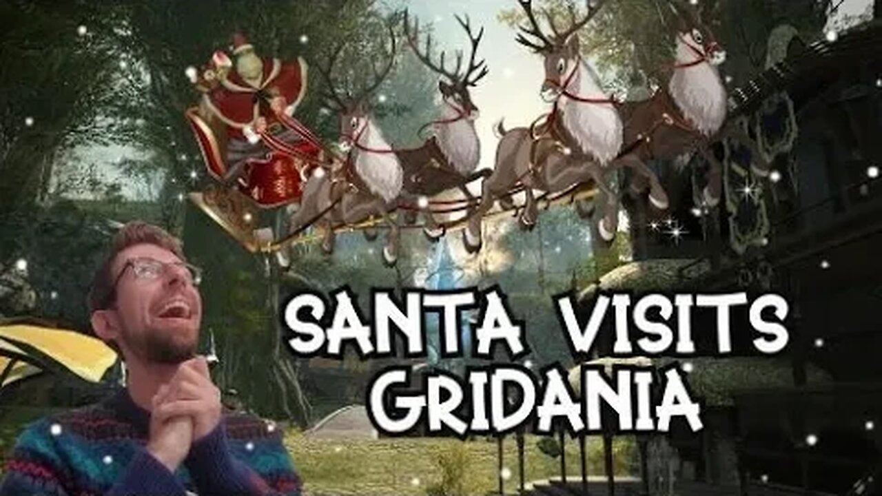 Santa visits Gridania