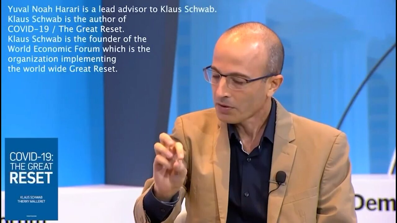 PCommie Covid Cult LEADER at WORLD ECONOMIC FORUM talks about their sick evil plans for MASS GENOCIDE, EUGENICS