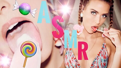 ASMR Gina Carla 👄 Most Extreme Lollipop Candy Eating Sounds!