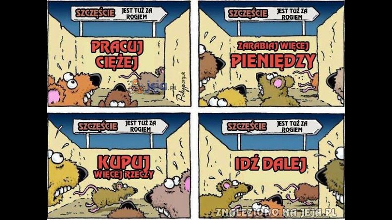 Wolny rynek - opium dla mas, a więź - istota istnienia.