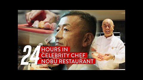 24 Hours in Celebrity Chef Nobu Restaurant: NOBU Singapore