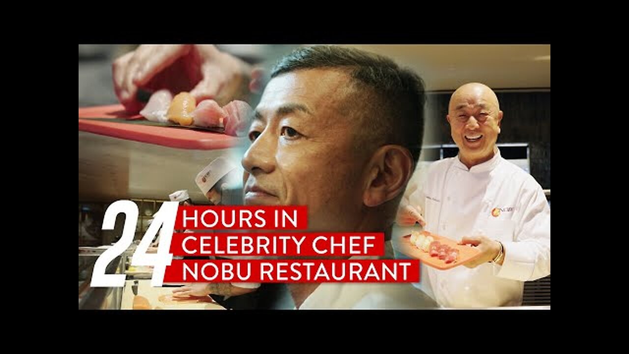 24 Hours in Celebrity Chef Nobu Restaurant: NOBU Singapore